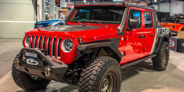 DV8 Offroad - DV8 Offroad Fender Flares; Armor; Front & Rear FDGL-02 - Image 1