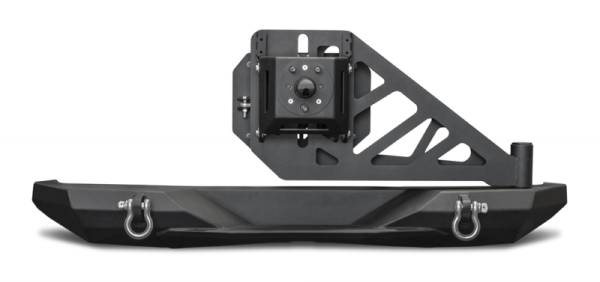 DV8 Offroad - DV8 Offroad Rear Mid Width Bumper With Swing Away Tire Carrier RBJL-08 - Image 1