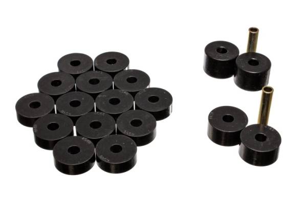 Energy Suspension - Energy Suspension CJ BODY MOUNT SET 2.4106G - Image 1