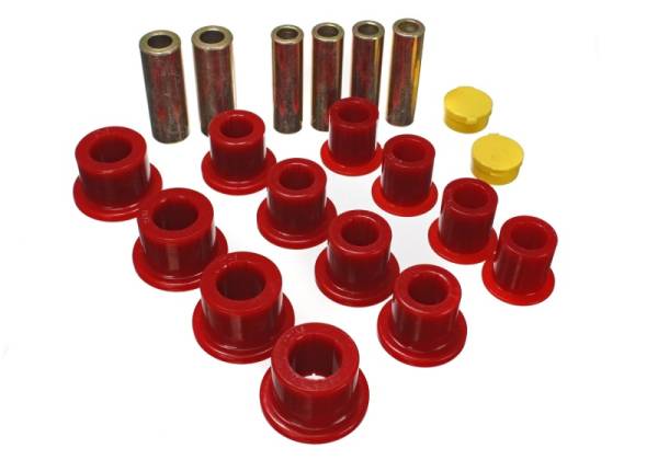 Energy Suspension - Energy Suspension FRT LEAF SPRING BUSHING SET 4.2148R - Image 1