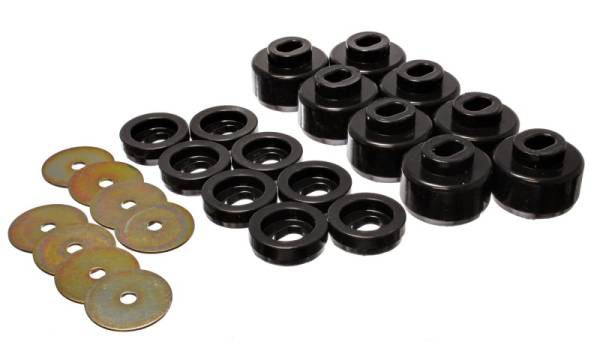 Energy Suspension - Energy Suspension CHEVY BODY MOUNT SET 3.4150G - Image 1