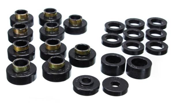 Energy Suspension - Energy Suspension CJ BODY MOUNT SET 2.4102G - Image 1