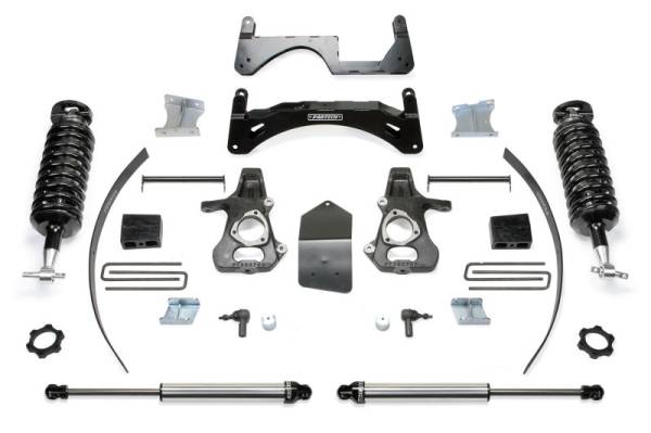 Fabtech - Fabtech 6" PERF SYS W/ 4.0 & 2.25 14-18 GM C/K1500 P/U W/ OE FORG STL UCA K1072DL - Image 1