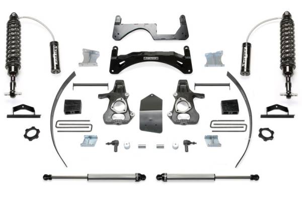 Fabtech - Fabtech 6" BASIC SYS W/ DL 2.5 & 2.25 14-18 GM C/K1500 P/U W/ OE FORG STL UCA K1112DL - Image 1