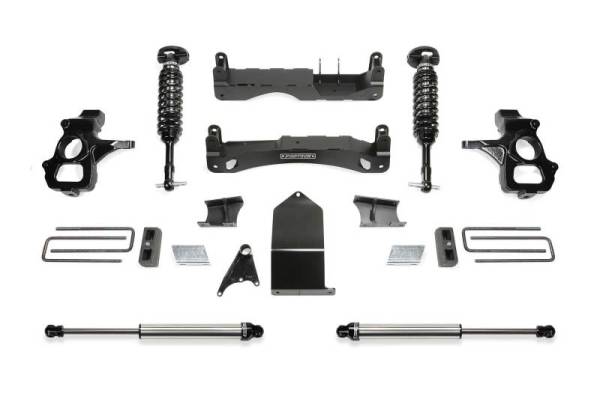 Fabtech - Fabtech 4" PERF SYS W/ DL 2.5 & 2.25 14-18 GM C/K1500 P/U W/ OE FORG STL UCA K1116DL - Image 1