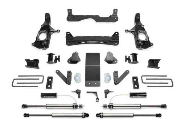 Fabtech - Fabtech 4" BASIC SYS W/DLSS RESI SHKS 2011-19 GM 2500HD 2WD/4WD K1122DL - Image 1