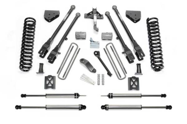 Fabtech - Fabtech 6" 4LINK SYS W/COILS & DLSS SH KS 05-07 FORD F250 4WD W/FACTORY OVERLOAD K20131DL - Image 1