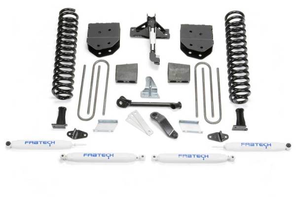 Fabtech - Fabtech 6" BASIC SYS W/PERF SHKS 2008-16 FORD F250 4WD K2118 - Image 1