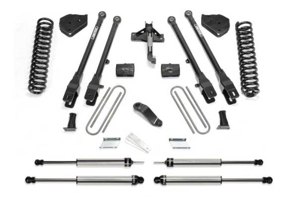 Fabtech - Fabtech 4" 4LINK SYS W/COILS & DLSS SHKS 17-21 FORD F250/F350 4WD GAS K2254DL - Image 1