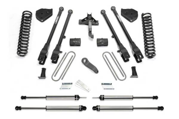 Fabtech - Fabtech 6" 4LINK SYS W/COILS & DLSS SHKS 17-21 FORD F250/F350 4WD GAS K2257DL - Image 1