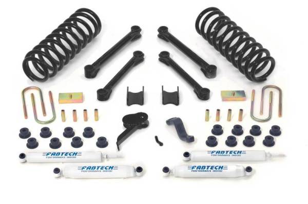 Fabtech - Fabtech 4.5" PERF SYS W/PERF SHKS 03-08 DODGE 2500/3500 4WD DIESEL ONLY K3006 - Image 1