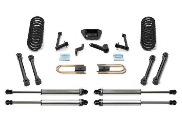 Fabtech - Fabtech 6" PERF SYS W/DLSS SHKS 09-13 DODGE 2500/3500 4WD W/DIESEL & AUTO K3038DL - Image 1