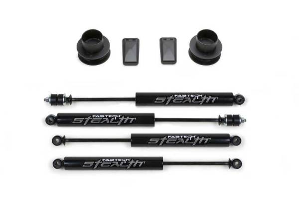 Fabtech - Fabtech 2.5" COIL SPCR KIT W/STEALTH 2013-18 RAM 3500 4WD W/FACTORY RADIUS ARMS K3056M - Image 1