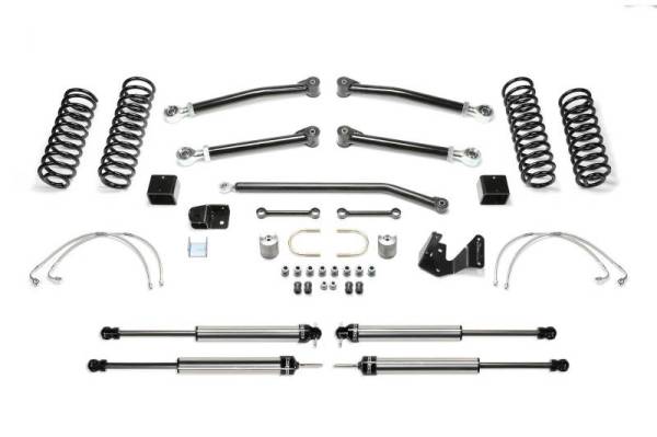 Fabtech - Fabtech 3" TRAIL II W/ DLSS SHKS 2007-18 JEEP JK 4-DOOR K4052DL - Image 1