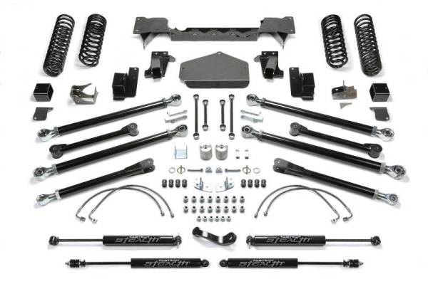 Fabtech - Fabtech 5" CRAWLER LT W/ STEALTH 2007-18 JEEP JK 2-DOOR K4072M - Image 1