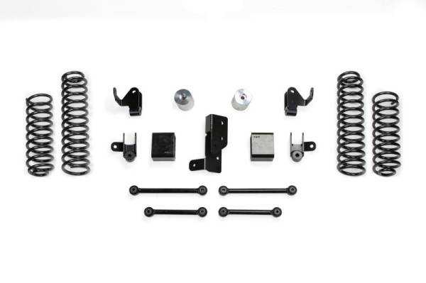 Fabtech - Fabtech 3" SPORT SYSTEM W/ SHK EXT 2018-22 JEEP JL 4-DOOR 4WD K4106 - Image 1