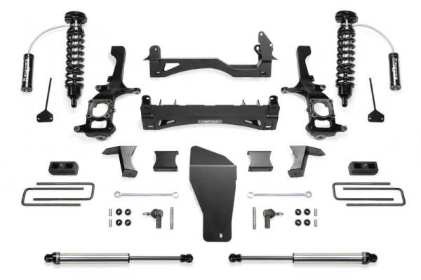 Fabtech - Fabtech 6" PERF SYS W/DL 2.5 RESI & 2.25 2016-18 NISSAN TITAN XD 4WD GAS K6010DL - Image 1