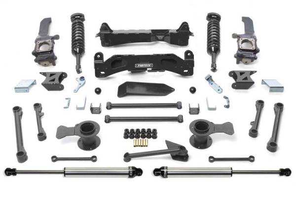 Fabtech - Fabtech 6" PERF SYS W/DLSS 2.5C/Os & RR DLSS 06-09 TOYOTA FJ 4WD K7007DL - Image 1