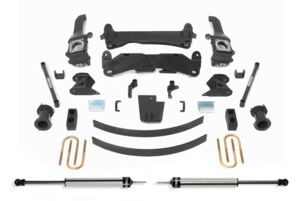 Fabtech - Fabtech 6" BASIC SYS W/RR DLSS SHKS 2005-14 TOYOTA TACOMA 4WD/ 2WD 6 LUG MODELS ONLY K7019DL - Image 1