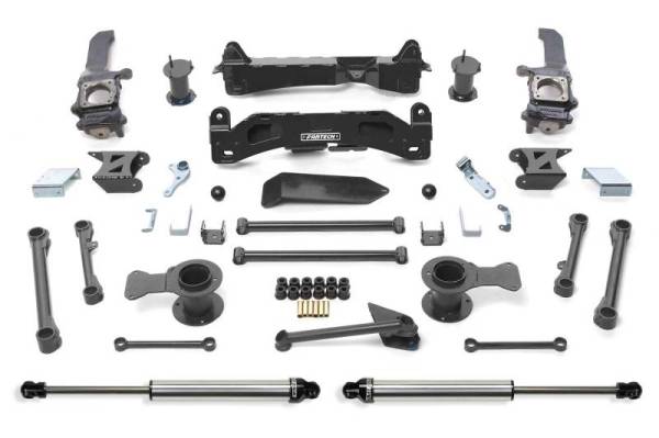 Fabtech - Fabtech 6" BASIC SYS W/RR DLSS SHKS 2010-13 TOYOTA FJ 4WD K7024DL - Image 1