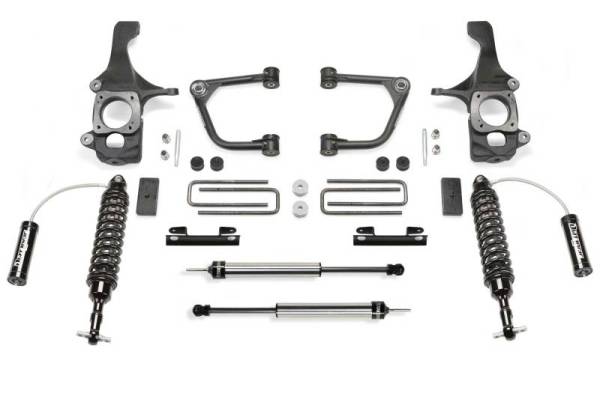 Fabtech - Fabtech 4" UCA KIT W/UNIBALLS W/ DLSS 2.5 C/O RESI & RR DLSS 07-15 TOYOTA TUNDRA 2WD/4WD K7045DL - Image 1