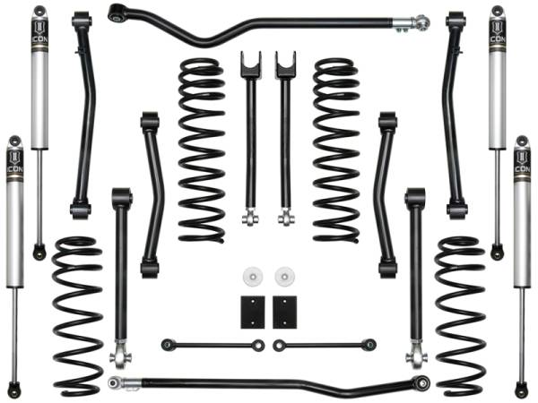 ICON Vehicle Dynamics - ICON Vehicle Dynamics 18-UP JEEP JL 2.5" STAGE 4 SUSPENSION SYSTEM K22014 - Image 1