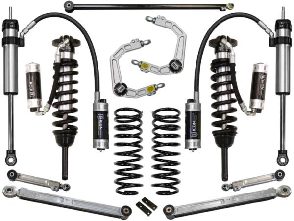 ICON Vehicle Dynamics - ICON Vehicle Dynamics 10-UP FJ/10-UP 4RUNNER 0-3.5" STAGE 7 SUSPENSION SYSTEM W BILLET UCA K53067 - Image 1