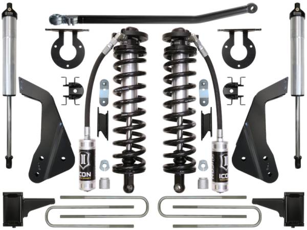 ICON Vehicle Dynamics - ICON Vehicle Dynamics 08-10 FORD F-250/F-350 4-5.5" STAGE 2 COILOVER CONVERSION SYSTEM K63122 - Image 1