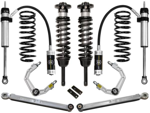 ICON Vehicle Dynamics - ICON Vehicle Dynamics 10-UP FJ/10-UP 4RUNNER 0-3.5" STAGE 4 SUSPENSION SYSTEM W BILLET UCA K53064 - Image 1