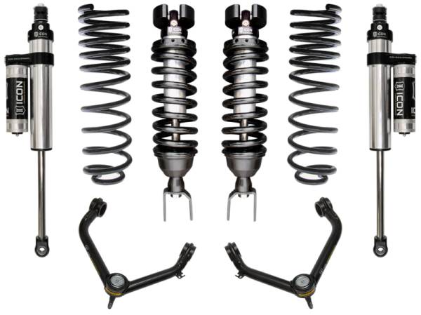 ICON Vehicle Dynamics - ICON Vehicle Dynamics 19-UP RAM 1500 2/4WD 0-1.5" STAGE 4 SUSPENSION SYSTEM W TUBULAR UCA K213104T - Image 1