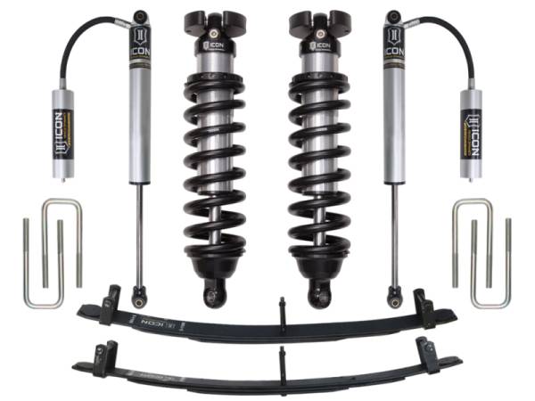 ICON Vehicle Dynamics - ICON Vehicle Dynamics 95.5-04 TACOMA 0-3" STAGE 2 SUSPENSION SYSTEM K53012 - Image 1