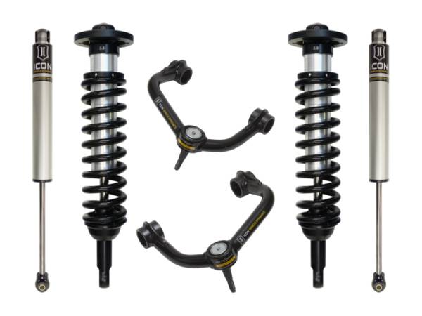 ICON Vehicle Dynamics - ICON Vehicle Dynamics 09-13 FORD F150 2WD 0-2.63" STAGE 2 SUSPENSION SYSTEM W TUBULAR UCA K93011T - Image 1