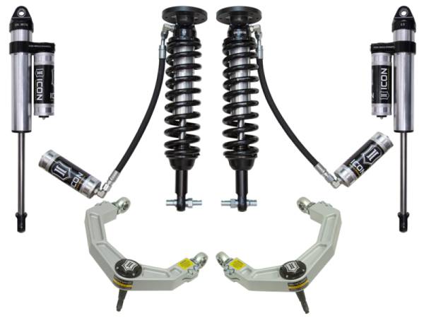 ICON Vehicle Dynamics - ICON Vehicle Dynamics 2015-2020 FORD F150 4WD 2-2.63" STAGE 4 SUSPENSION SYSTEM W BILLET UCA K93084 - Image 1