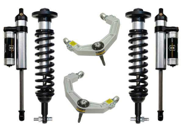 ICON Vehicle Dynamics - ICON Vehicle Dynamics 2014 FORD F150 4WD 0-2.63" STAGE 3 SUSPENSION SYSTEM W BILLET UCA K93063 - Image 1