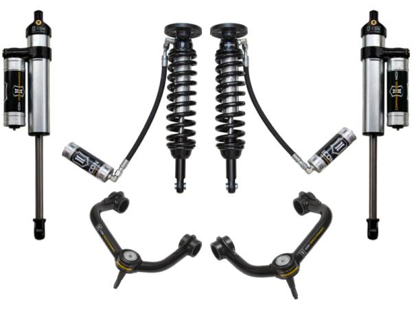 ICON Vehicle Dynamics - ICON Vehicle Dynamics 09-13 FORD F150 4WD 1.75-2.63" STAGE 4 SUSPENSION SYSTEM W TUBULAR UCA K93004T - Image 1