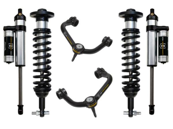 ICON Vehicle Dynamics - ICON Vehicle Dynamics 2014 FORD F150 4WD 0-2.63" STAGE 3 SUSPENSION SYSTEM W TUBULAR UCA K93063T - Image 1