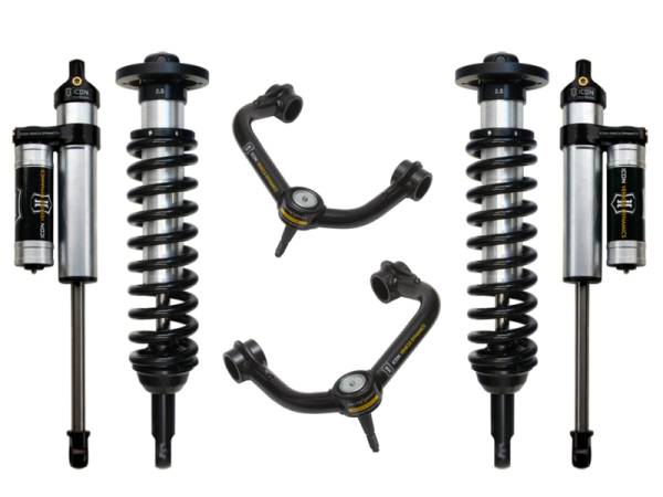 ICON Vehicle Dynamics - ICON Vehicle Dynamics 09-13 FORD F150 4WD 0-2.63" STAGE 3 SUSPENSION SYSTEM W TUBULAR UCA K93003T - Image 1