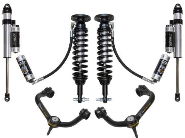 ICON Vehicle Dynamics - ICON Vehicle Dynamics 2015-2020 FORD F150 4WD 2-2.63" STAGE 5 SUSPENSION SYSTEM W TUBULAR UCA K93085T - Image 1