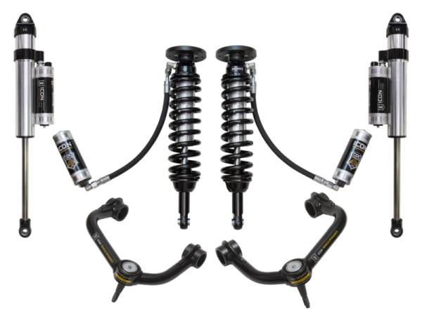 ICON Vehicle Dynamics - ICON Vehicle Dynamics 09-13 FORD F150 4WD 1.75-2.63" STAGE 5 SUSPENSION SYSTEM W TUBULAR UCA K93005T - Image 1