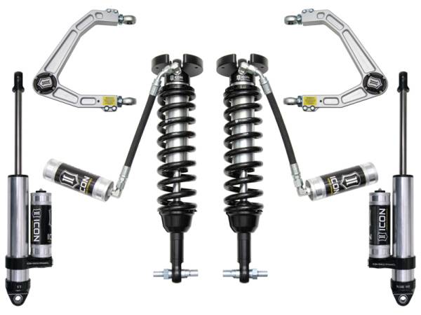 ICON Vehicle Dynamics - ICON Vehicle Dynamics 19-UP GM 1500 1.5-3.5" STAGE 3 SUSPENSION SYSTEM W BILLET UCA K73063 - Image 1