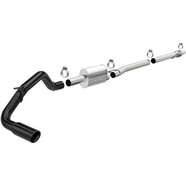 MagnaFlow Exhaust Products - MagnaFlow Exhaust Products Street Series Black Cat-Back System 19452 - Image 1