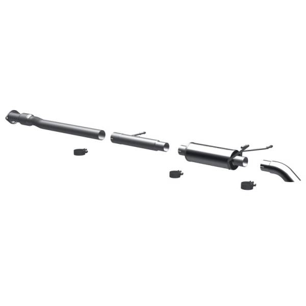 MagnaFlow Exhaust Products - MagnaFlow Exhaust Products Off Road Pro Series Gas Stainless Cat-Back 17104 - Image 1