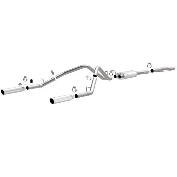 MagnaFlow Exhaust Products - MagnaFlow Exhaust Products Street Series Stainless Cat-Back System 15565 - Image 1