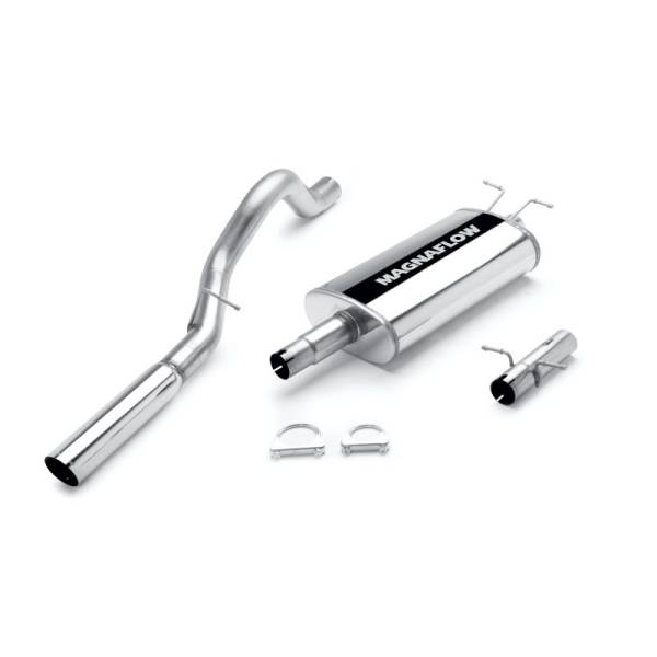 MagnaFlow Exhaust Products - MagnaFlow Exhaust Products Street Series Stainless Cat-Back System 15659 - Image 1