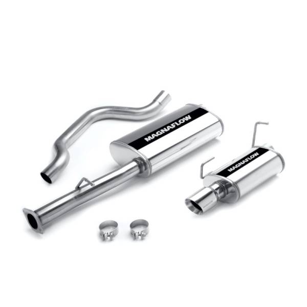 MagnaFlow Exhaust Products - MagnaFlow Exhaust Products Street Series Stainless Cat-Back System 16656 - Image 1