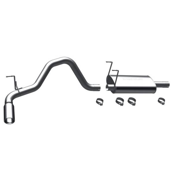 MagnaFlow Exhaust Products - MagnaFlow Exhaust Products Street Series Stainless Cat-Back System 16386 - Image 1