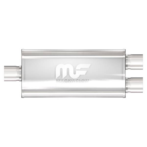 MagnaFlow Exhaust Products - MagnaFlow Exhaust Products Universal Performance Muffler - 2.25/2.25 12138 - Image 1