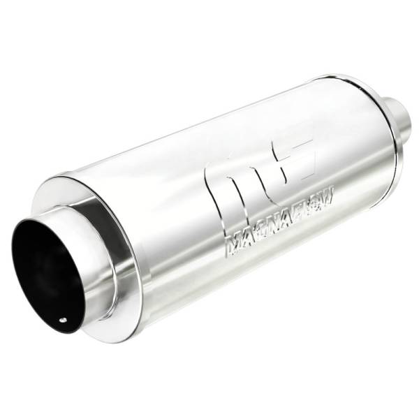 MagnaFlow Exhaust Products - MagnaFlow Muffler W/Tip Mag SS 14X6X6 2.25/4. - Image 1