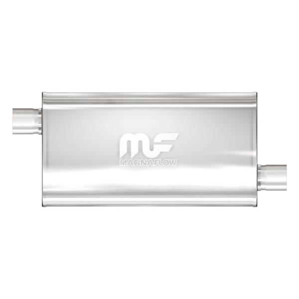 MagnaFlow Exhaust Products - MagnaFlow Exhaust Products Universal Performance Muffler - 2.5/2.5 12577 - Image 1