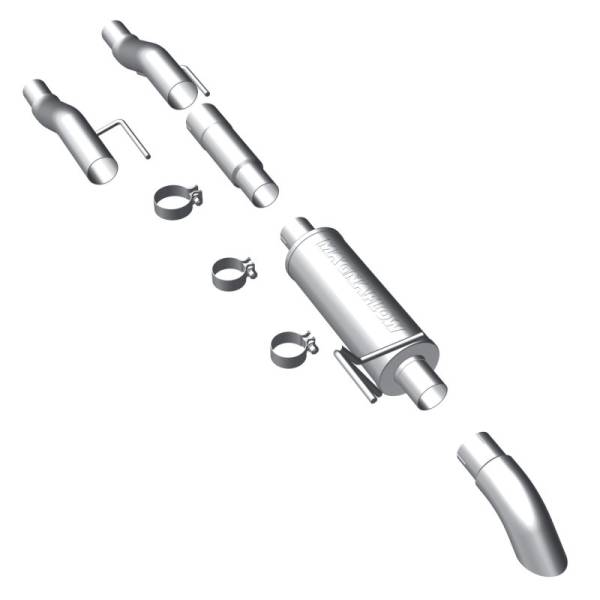 MagnaFlow Exhaust Products - MagnaFlow Exhaust Products Off Road Pro Series Gas Stainless Cat-Back 17137 - Image 1